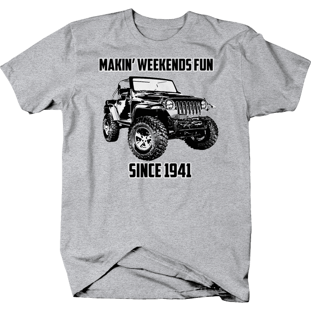 Jeep Offroad 4X4 Forest New T-Shirts S-3XL Tee